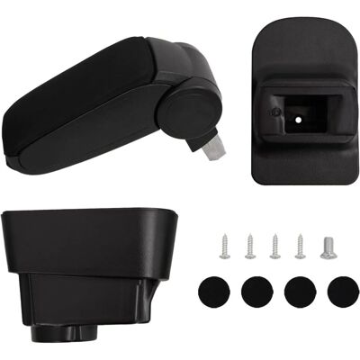 Accoudoir voiture noir vidaXL 11x35x(32-49) cm ABS - Accessoire intérieur Accoudoir voiture noir vidaXL 11x35x(32-49) cm ABS - Accessoire intérieur
