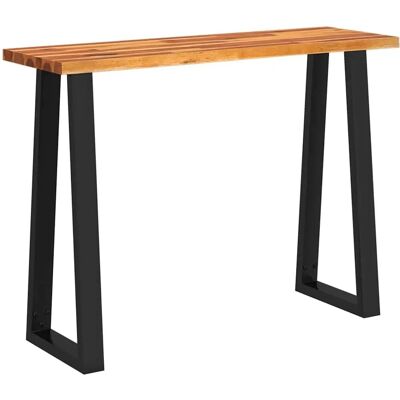 vidaXL Konsoletisch mit lebendiger Kante - 110x35x80 cm - Massivholz vidaXL Konsoletisch mit lebendiger Kante - 110x35x80 cm - Massivholz
