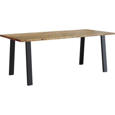 vidaXL Eettafel 200x90x75 cm Massief acaciahout - Eettafel vidaXL Eettafel 200x90x75 cm Massief acaciahout - Eettafel