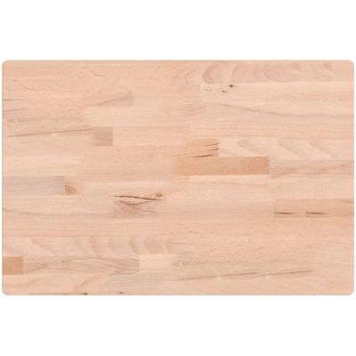 vidaXL Tafelblad 60x40x2.5 cm rechthoek massief beukenhout vidaXL Tafelblad 60x40x2.5 cm rechthoek massief beukenhout