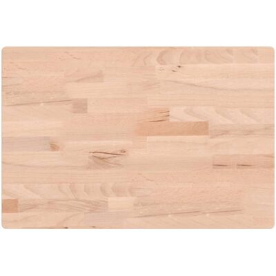 vidaXL 3188887 Natuurlijke Beuken Houten Rechthoekige Tafelblad - Tafelblad vidaXL 3188887 Natuurlijke Beuken Houten Rechthoekige Tafelblad - Tafelblad