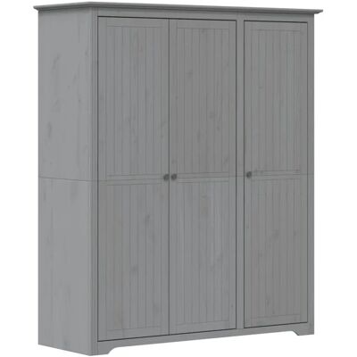 Armoire grise vidaXL BODO - Rangement pour vêtements & accessoires - Publicité Armoire grise vidaXL BODO - Rangement pour vêtements & accessoires - Publicité