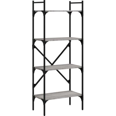vidaXL 833341 Étagère 5 niveaux Sonoma gris - Étagère - Publicité vidaXL 833341 Étagère 5 niveaux Sonoma gris - Étagère - Publicité