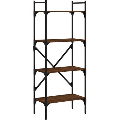 vidaXL Bücherregal 5-stöckig Eiche Braun - Regal vidaXL Bücherregal 5-stöckig Eiche Braun - Regal