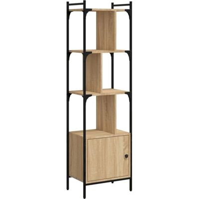 MAISONCHIC - Sonoma Oak Bookshelf with Zigzag Design - Bookshelf MAISONCHIC - Sonoma Oak Bookshelf with Zigzag Design - Bookshelf