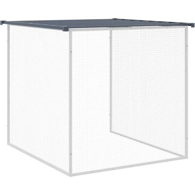Kurnik z dachem vidaXL - Klatka dla kur 803x98x90 cm Kurnik z dachem vidaXL - Klatka dla kur 803x98x90 cm