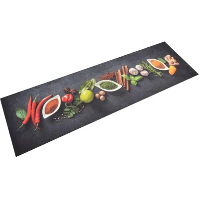 vidaXL Küchenläufer Waschbarer Teppich Rutschfeste Multi Farben - Küchenmatte vidaXL Küchenläufer Waschbarer Teppich Rutschfeste Multi Farben - Küchenmatte