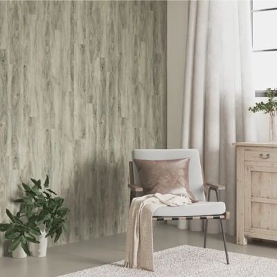 vidaXL Szare Panele Ścienne w Wyglądzie Drewna - 4,12 m² Wykończenie Ścian Wewnętrznych vidaXL Szare Panele Ścienne w Wyglądzie Drewna - 4,12 m² Wykończenie Ścian Wewnętrznych