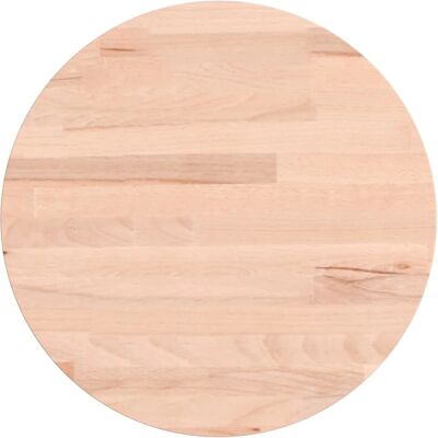 vidaXL Model 355913 Round Beech Wood Table Top - Table vidaXL Model 355913 Round Beech Wood Table Top - Table
