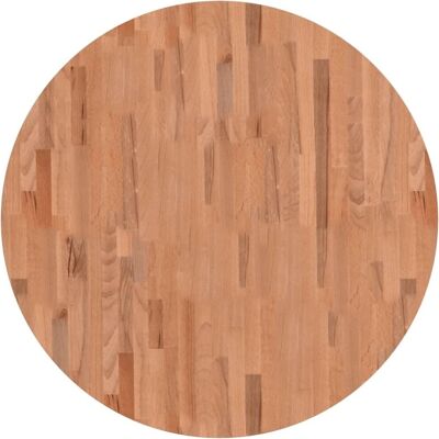 vidaXL Runde Buchenholz Tischplatte - 90x2,5 cm vidaXL Runde Buchenholz Tischplatte - 90x2,5 cm