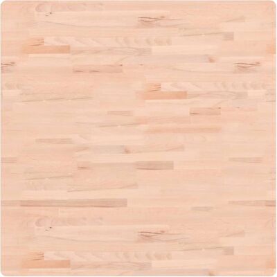 vidaXL 355965 Encimera de Madera Cuadrada Madera de Haya - Mesa vidaXL 355965 Encimera de Madera Cuadrada Madera de Haya - Mesa