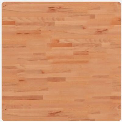 vidaXL Tischplatte - 80x80x2,5 cm Quadrat aus Massivbuchenholz vidaXL Tischplatte - 80x80x2,5 cm Quadrat aus Massivbuchenholz