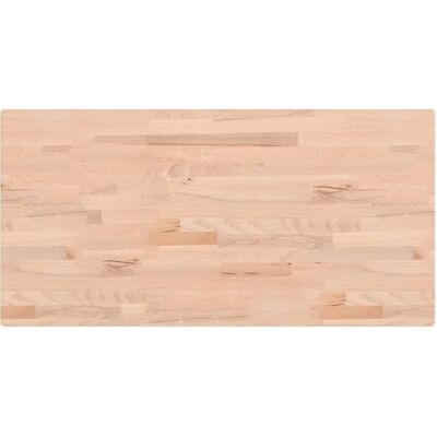 vidaXL Badezimmer-Waschtischplatte - Buche - 100x50x4 cm vidaXL Badezimmer-Waschtischplatte - Buche - 100x50x4 cm
