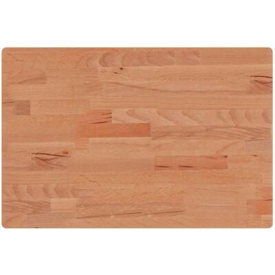 badkamer werkblad vidaXL 60x40x1,5 cm massief beukenhout - Badkamer wastafelblad badkamer werkblad vidaXL 60x40x1,5 cm massief beukenhout - Badkamer wastafelblad