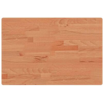 vidaXL Brunt badeværelsesbord 60x40x2,5 cm Massivt bøgetræ - Badeværelsesbord vidaXL Brunt badeværelsesbord 60x40x2,5 cm Massivt bøgetræ - Badeværelsesbord