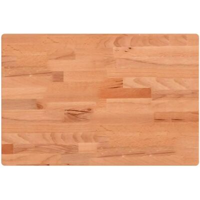 vidaXL Brunt bøgetræ badeværelsesbord 80x40x4cm - Badeværelsesbord vidaXL Brunt bøgetræ badeværelsesbord 80x40x4cm - Badeværelsesbord
