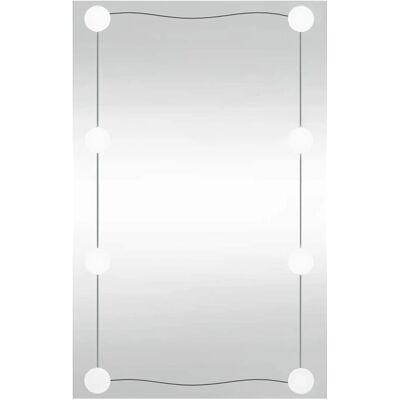 Lustro ścienne z LED 50x80 cm - Lustró prostokątne Lustro ścienne z LED 50x80 cm - Lustró prostokątne