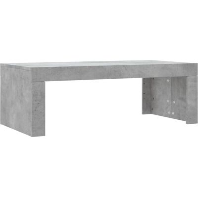 vidaXL 823370 Salontafel - Modern Beton Grijs Design vidaXL 823370 Salontafel - Modern Beton Grijs Design
