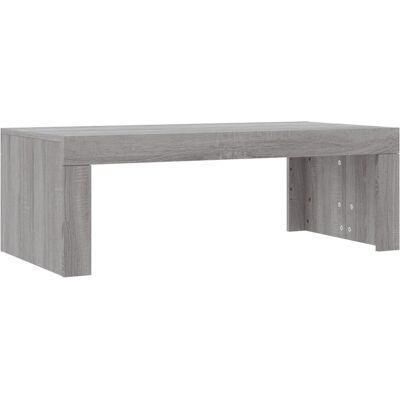 vidaXL Grijze Sonoma Salontafel 102x50x36cm Engineered Wood vidaXL Grijze Sonoma Salontafel 102x50x36cm Engineered Wood