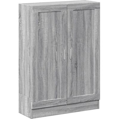 vidaXL 833787 Bücherschrank - Grau Sonoma - Buch, Regal, Stauraum vidaXL 833787 Bücherschrank - Grau Sonoma - Buch, Regal, Stauraum