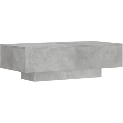 vidaXL Salontafel Beton Grijs - Bijzettafel vidaXL Salontafel Beton Grijs - Bijzettafel