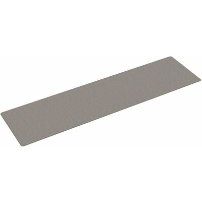 vidaXL Zilveren loopmat 80x300 cm - Type tapijt: Loper vidaXL Zilveren loopmat 80x300 cm - Type tapijt: Loper