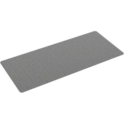 vidaXL Grijze Loopmat 80x180 cm - Vloermat voor Hal vidaXL Grijze Loopmat 80x180 cm - Vloermat voor Hal