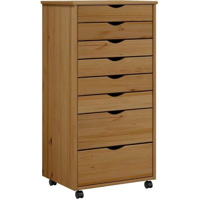 vidaXL Honingkleurige Kantoor Kast met Lades - Kantoor Kast vidaXL Honingkleurige Kantoor Kast met Lades - Kantoor Kast