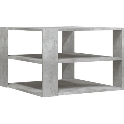 vidaXL Salontafel Beton Grijs - Salontafel vidaXL Salontafel Beton Grijs - Salontafel