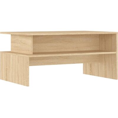 vidaXL Salontafel Eikenhout - Bijzettafel vidaXL Salontafel Eikenhout - Bijzettafel