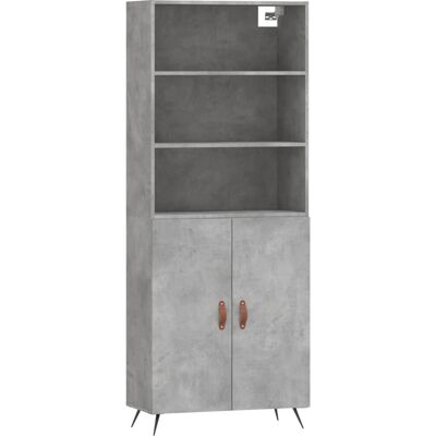 vidaXL Highboard Beton Grau - Sideboard vidaXL Highboard Beton Grau - Sideboard