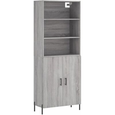 vidaXL 3189267 Graues Sonoma Highboard - Highboard vidaXL 3189267 Graues Sonoma Highboard - Highboard