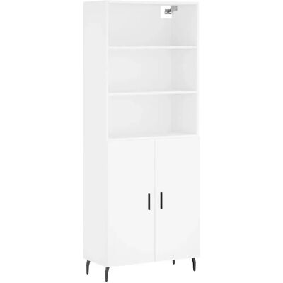 vidaXL Hochschrank Weiß 69,5x34x180 cm - Wohnzimmer Sideboard vidaXL Hochschrank Weiß 69,5x34x180 cm - Wohnzimmer Sideboard