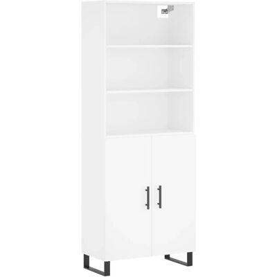 vidaXL 3189277 Weiß Highboard Sideboard Aufbewahrungsschrank - Sideboard vidaXL 3189277 Weiß Highboard Sideboard Aufbewahrungsschrank - Sideboard