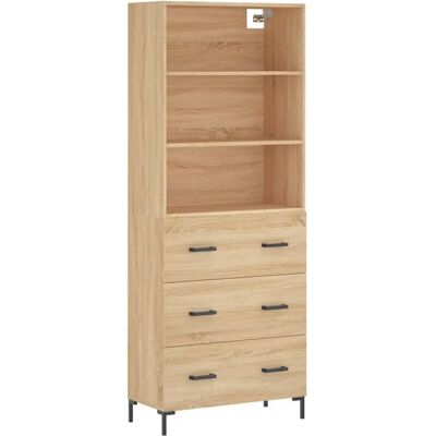 vidaXL Sonoma Eiche Wohnzimmerschrank - Sideboard vidaXL Sonoma Eiche Wohnzimmerschrank - Sideboard