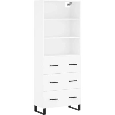 vidaXL Hochschrank Weiß 69,5x34x180 cm - Sideboard vidaXL Hochschrank Weiß 69,5x34x180 cm - Sideboard