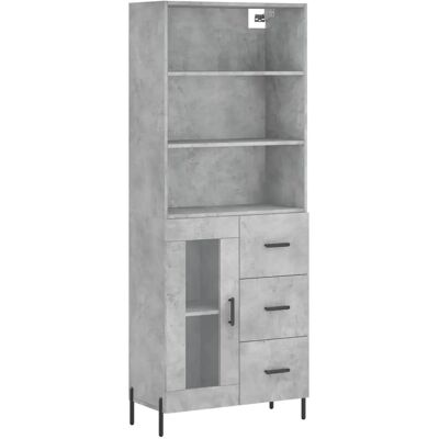 vidaXL Highboard Beton Grau - Wohnzimmer Sideboard vidaXL Highboard Beton Grau - Wohnzimmer Sideboard