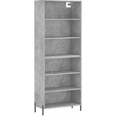 vidaXL 3189585 Betongrau Highboard - Highboard/Sideboard vidaXL 3189585 Betongrau Highboard - Highboard/Sideboard