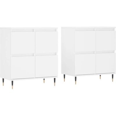 vidaXL 3190165 Weiß Holzwerkstoff Sideboard - Sideboard vidaXL 3190165 Weiß Holzwerkstoff Sideboard - Sideboard