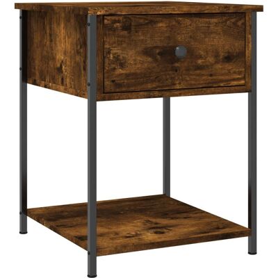 vidaXL 825847 Eichen Nachttisch - Beistelltisch, Elegant & Stabil vidaXL 825847 Eichen Nachttisch - Beistelltisch, Elegant & Stabil