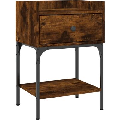vidaXL Nachttisch 825897 Eiche - Schlafzimmermöbel vidaXL Nachttisch 825897 Eiche - Schlafzimmermöbel