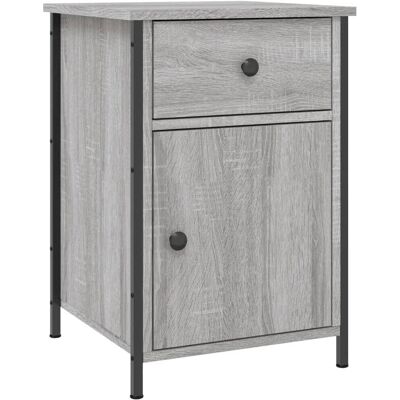 vidaXL Commode de Chambre - Gris Sonoma - Commode, Table de Nuit - Commode - Publicité vidaXL Commode de Chambre - Gris Sonoma - Commode, Table de Nuit - Commode - Publicité