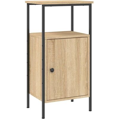vidaXL Sonoma Eiken Nachtkastje - Industriële stijl vidaXL Sonoma Eiken Nachtkastje - Industriële stijl