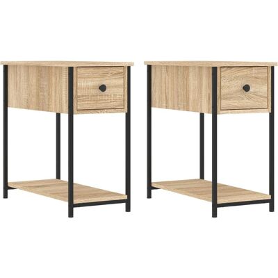 vidaXL Sonoma Eichen Nachttisch - Nachttisch vidaXL Sonoma Eichen Nachttisch - Nachttisch