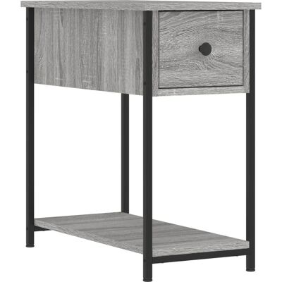vidaXL 826060 Nachttisch - Nachttisch - Grau Sonoma vidaXL 826060 Nachttisch - Nachttisch - Grau Sonoma