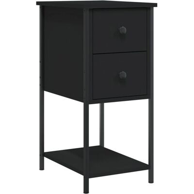 vidaXL 826094 Nachttisch - Nachttisch/Beistelltisch - Schwarz vidaXL 826094 Nachttisch - Nachttisch/Beistelltisch - Schwarz