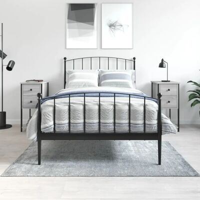 MAISONCHIC Modell 826100 - Nachttisch - Grau Sonoma - Schlafzimmermöbel MAISONCHIC Modell 826100 - Nachttisch - Grau Sonoma - Schlafzimmermöbel