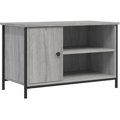 vidaXL Grijze Sonoma TV-kast - Gemaakt van engineeringhout, 80x40x50 cm vidaXL Grijze Sonoma TV-kast - Gemaakt van engineeringhout, 80x40x50 cm