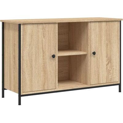 vidaXL 832779 TV-Schrank - Sonoma Eiche - 100x35x65 cm - Fernsehschrank/Unterhaltungssystem vidaXL 832779 TV-Schrank - Sonoma Eiche - 100x35x65 cm - Fernsehschrank/Unterhaltungssystem