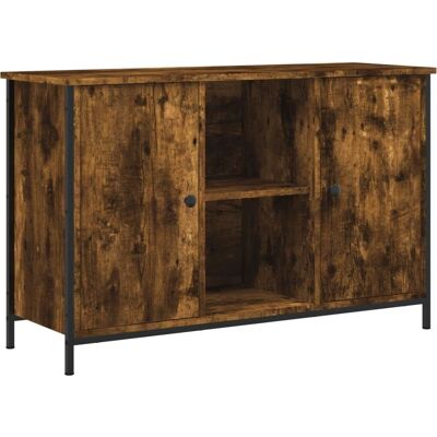 vidaXL Zwart TV meubel van multiplex hout - Media console vidaXL Zwart TV meubel van multiplex hout - Media console
